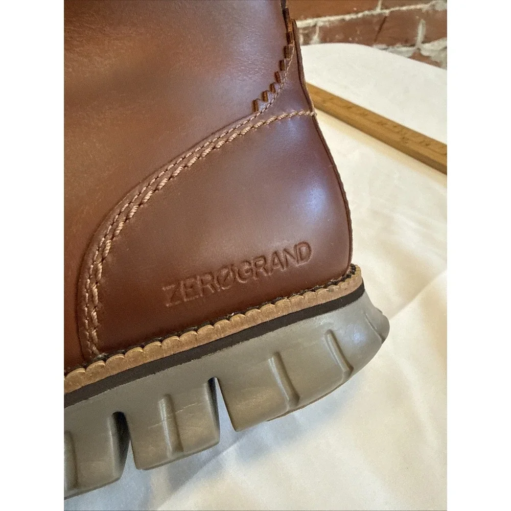 Cole‎ Haan Men's ZeroGrand Waterproof Hiker Boot British Tan Style C30405